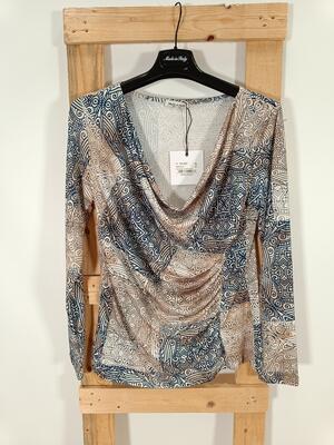 MAGLIA DONNA M/L PE25837/AF Tellini S.r.l. Ingrosso Abbigliamento